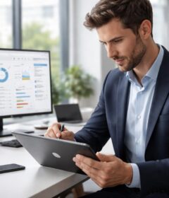 optimisez la prise d'offres avec une saisie rapide et un suivi client efficace grâce à notre solution compatible tablette windows.