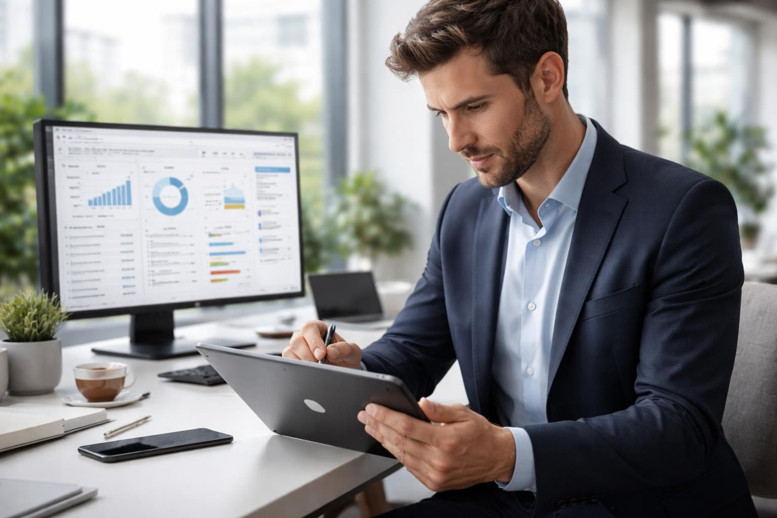 optimisez la prise d'offres avec une saisie rapide et un suivi client efficace grâce à notre solution compatible tablette windows.