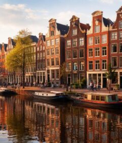 découvrez l'architecture unique des maisons penchées d'amsterdam et plongez dans l'histoire fascinante de ces bâtiments emblématiques au charme atypique.