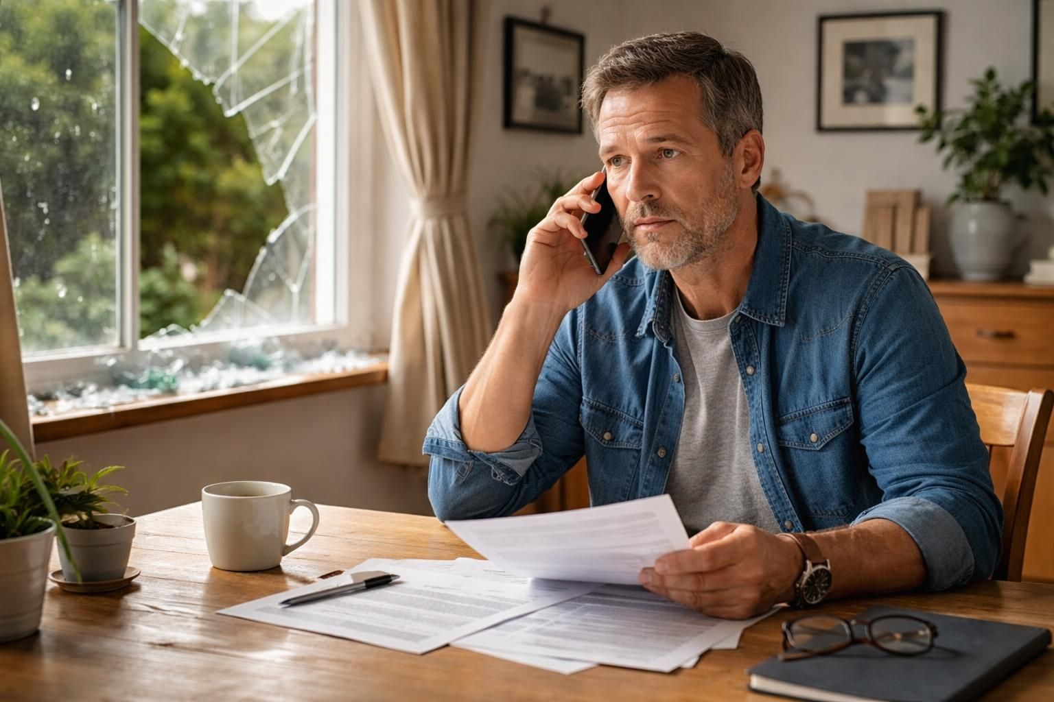 découvrez comment déclarer un bris de glace habitation à votre assurance facilement et rapidement pour être indemnisé sans complications.