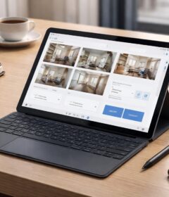 découvrez comment réaliser un état des lieux complet sur tablette windows, incluant la prise de photos, les signatures électroniques et l'export facile des documents.