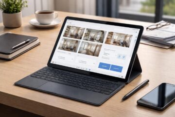découvrez comment réaliser un état des lieux complet sur tablette windows, incluant la prise de photos, les signatures électroniques et l'export facile des documents.