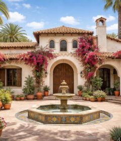 découvrez l'architecture unique de la maison style hacienda espagnole et plongez au cœur de la culture méditerranéenne avec ses éléments traditionnels et son charme authentique.