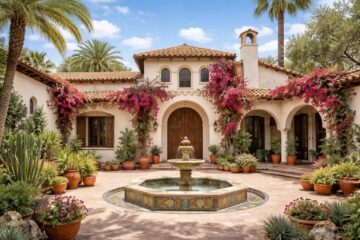 découvrez l'architecture unique de la maison style hacienda espagnole et plongez au cœur de la culture méditerranéenne avec ses éléments traditionnels et son charme authentique.