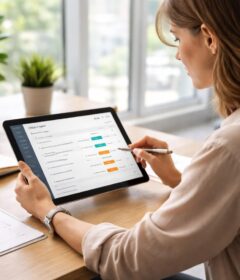 gérez facilement vos offres et relances clients directement depuis une tablette tactile, sans besoin d'un pc, pour plus de mobilité et d'efficacité.